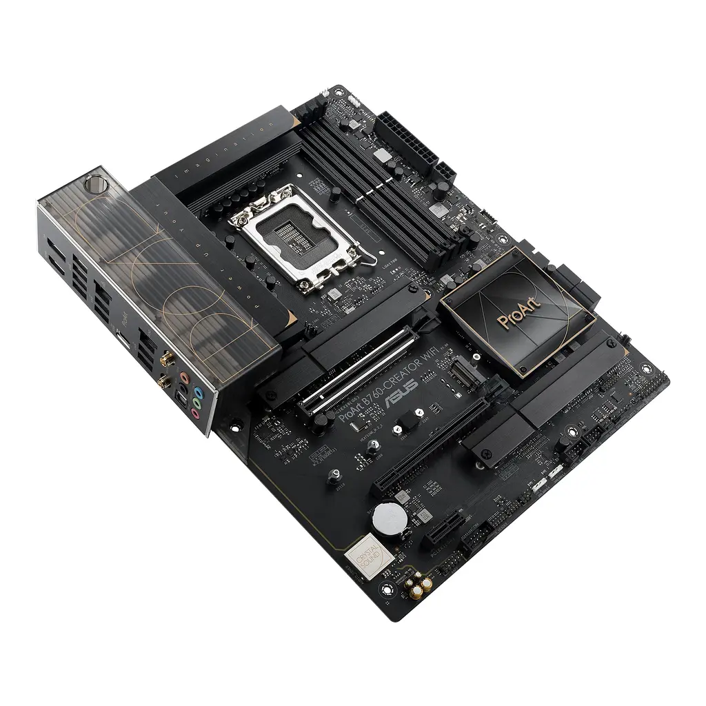 ASUS Материнська плата PROART B760-CREATOR WIFI s1700 B760 4xDDR5 M.2 HDMI DP Wi-Fi BT ATX - фото 5