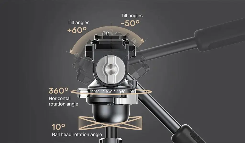 Штатив Ulanzi TT09 VideoGo Tripod Arca [96984] - фото 7