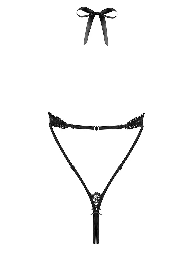 Боді Obsessive 830-TED-1 L/XL чорний - фото 7