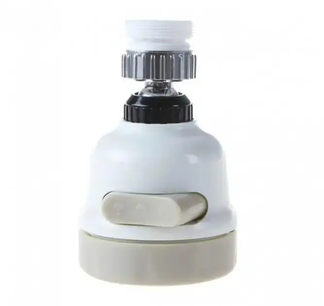 Насадка-аератор на кран MasterTool Water Saver 360 водозбережувач, гнучкий білий - фото 2