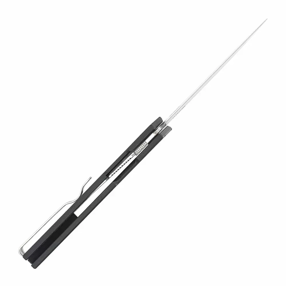 Ніж складаний туристичний SRM Gent 401LC-GB (8.3 см) 10Cr / G10 чорний - фото 5