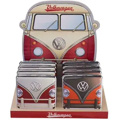 Портсигар для самокруток Licences Volkswagen Bus Front Red-Yellow - фото 4