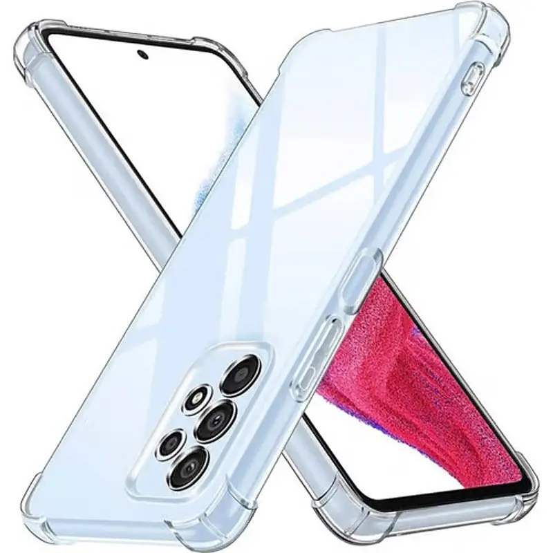 TPU чохол GETMAN Ease logo посилені кути Full Camera для Samsung Galaxy A52 4G / A52 5G / A52s Безбарвний (прозорий) - фото 5
