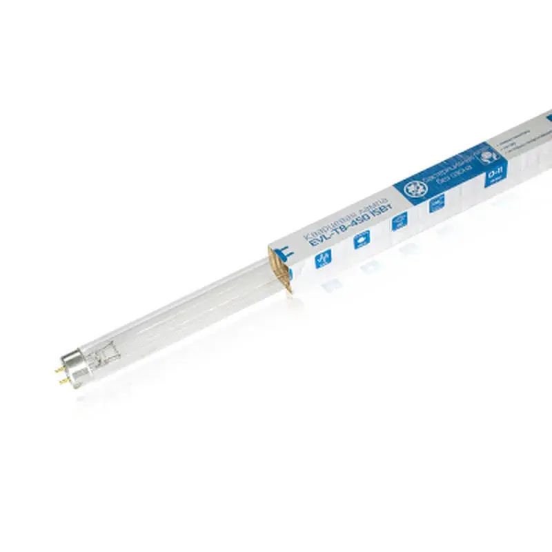 Лампочка Євросвітло EVL-T8-450 15Вт бактерицидна без озону (57017) - фото 2