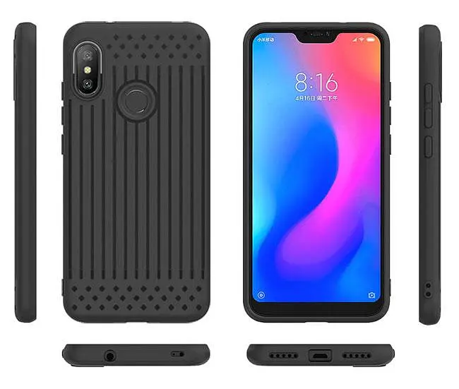 Чохол накладка Primo Shell TPU для Xiaomi Redmi 6 Pro / Mi A2 Lite Black - фото 5