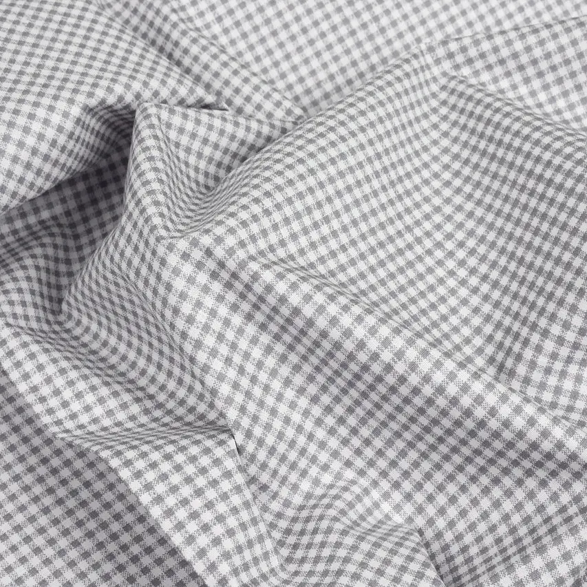 Простирадло на резинці в дитяче ліжечко Cosas Gray Check 60х120х12 см (GrayCheck_120) - фото 4