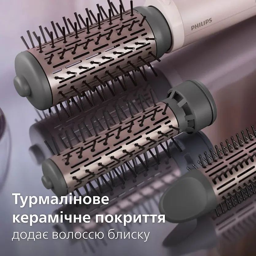 Фен-щітка Philips Air Styler 7000, 1000 Вт пудрова (BHA735/00) - фото 9
