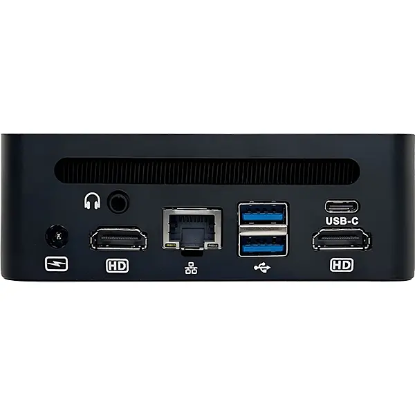 Міні-Пк GenMachine Ren 4000 / Ryzen 3 4450U / RAM 16GB / SSD 256GB / LAN / Wi-Fi / Bluetooth / Windows 11 Pro (Без ключа) / Чорний - фото 3