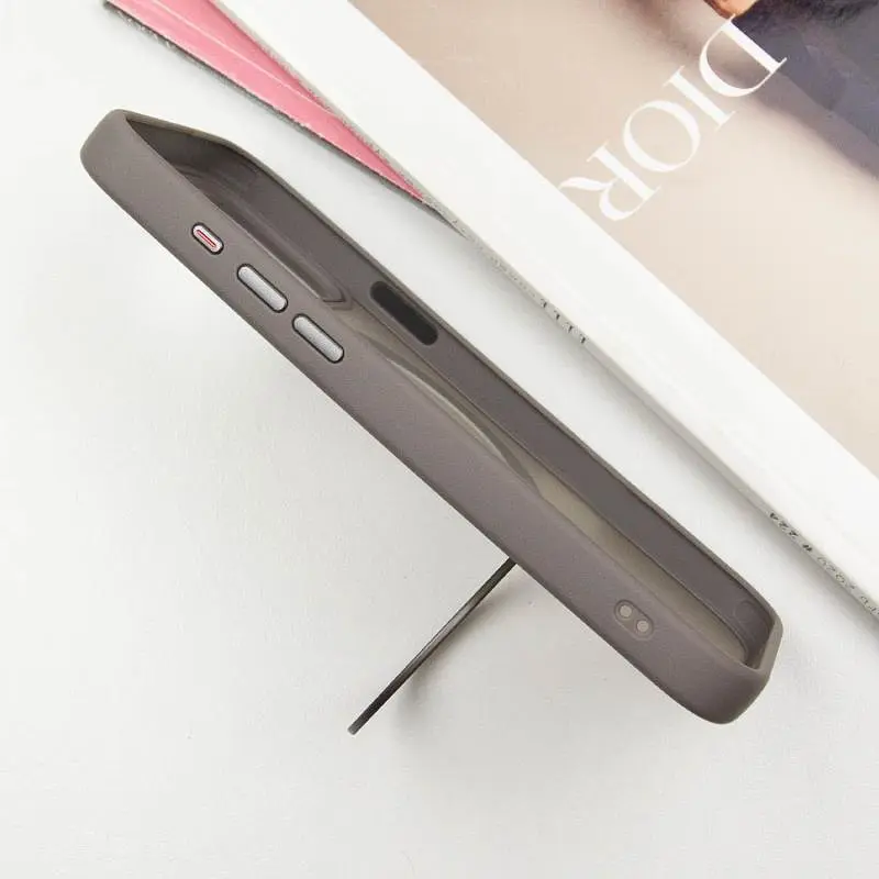 Чехол Ummi Colorful with MagSafe HQ Ring для Apple iPhone 15 Pro (6.1) Grey - фото 4