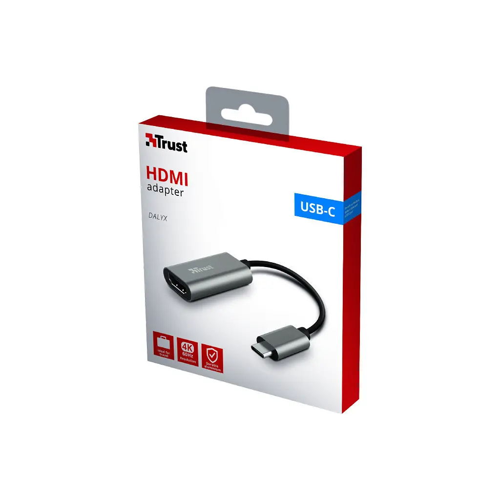 Перехідник Trust USB-C to HDMI Adapter (23774) - фото 2