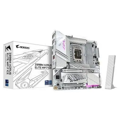 Материнська плата GIGABYTE (Z890M AORUS ELITE WIFI7 ICE) - фото 6