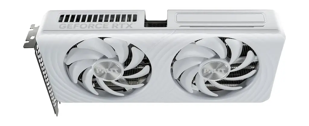 Відеокарта Palit RTX 5060 8GB WHITE OC (NE75060U19P1-GB2063M) (GDDR7, 128 bit, PCI-E v5.0 x16) - фото 2