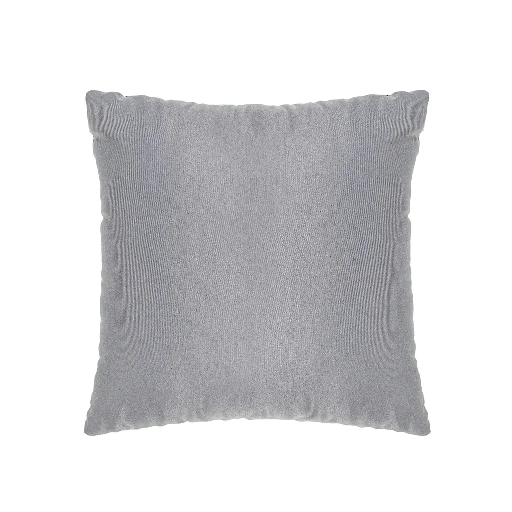 Подушка декоративна Home Line Квіти 40x40 см графітова (179698) - фото 2