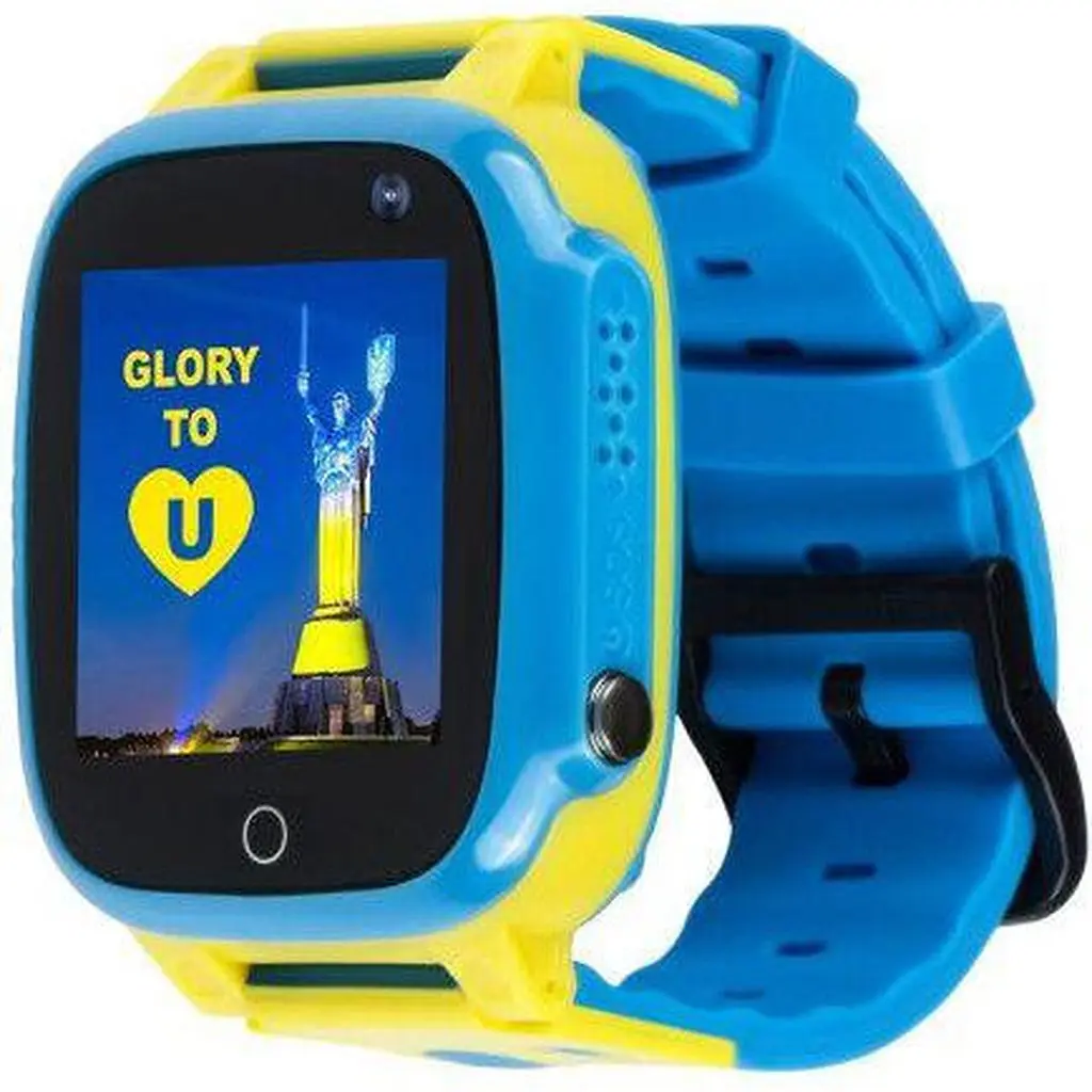 Детские умные часы AmiGo GO008 GLORY GPS WIFI голубые - фото 2