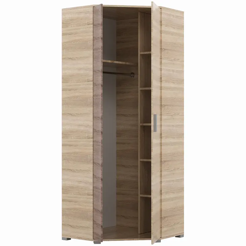 Шафа велика кутова Еверест Бриз ШКУ-14 Сонома/Трюфель (DTM-2313) - фото 2