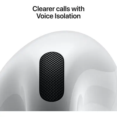 Навушники Apple AirPods 4 (MXP63ZE/A) - фото 5