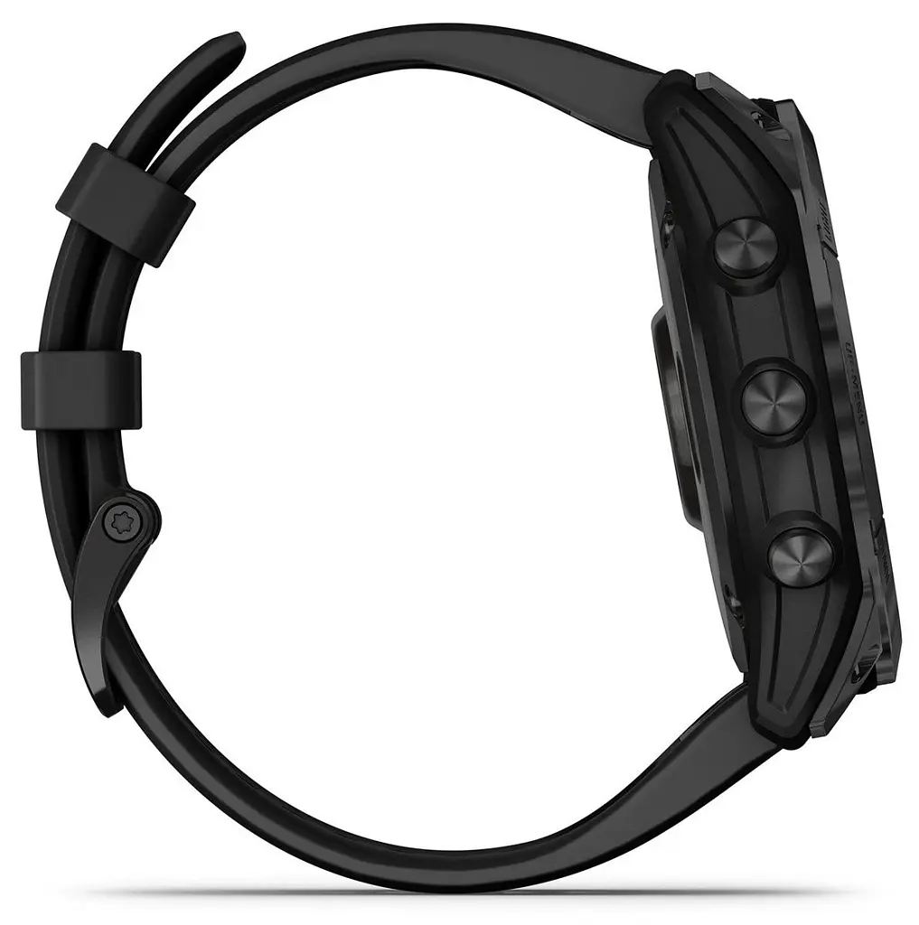 Смарт-годинник Garmin Fenix 7X Sapphire Solar Edition Black DLC Titanium with Black Band (010-02541-22/23) [67894] - фото 7