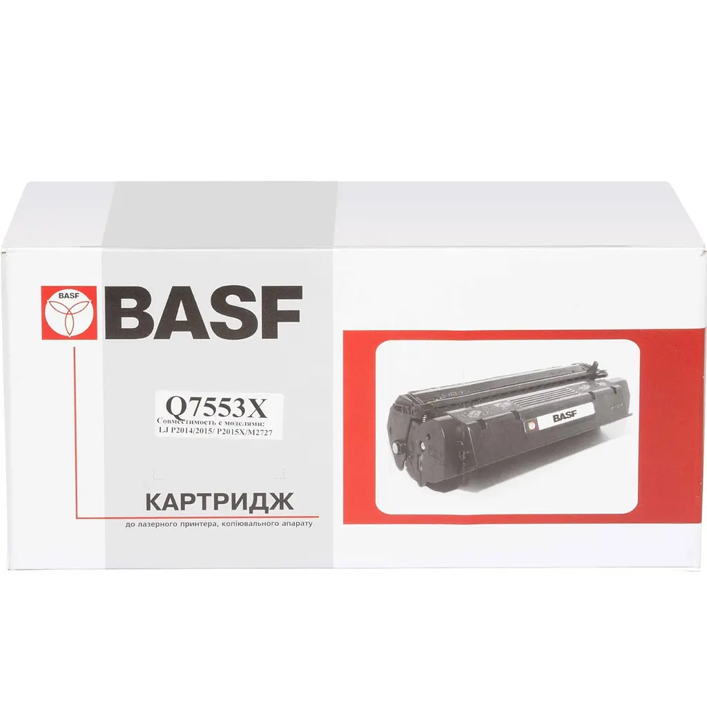 Картридж тон. BASF для HP LJ P2015/P2014/M2727 аналог Q7553X Black ( 7000 ст.) (BASF-KT-Q7553X) - фото 2