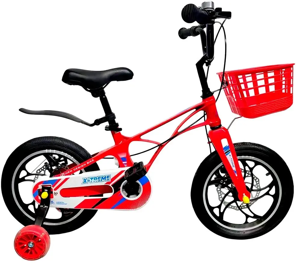 Велосипед дитячий X-Treme Maxis 25.14-01, 14'' червоний (145853) - фото 2