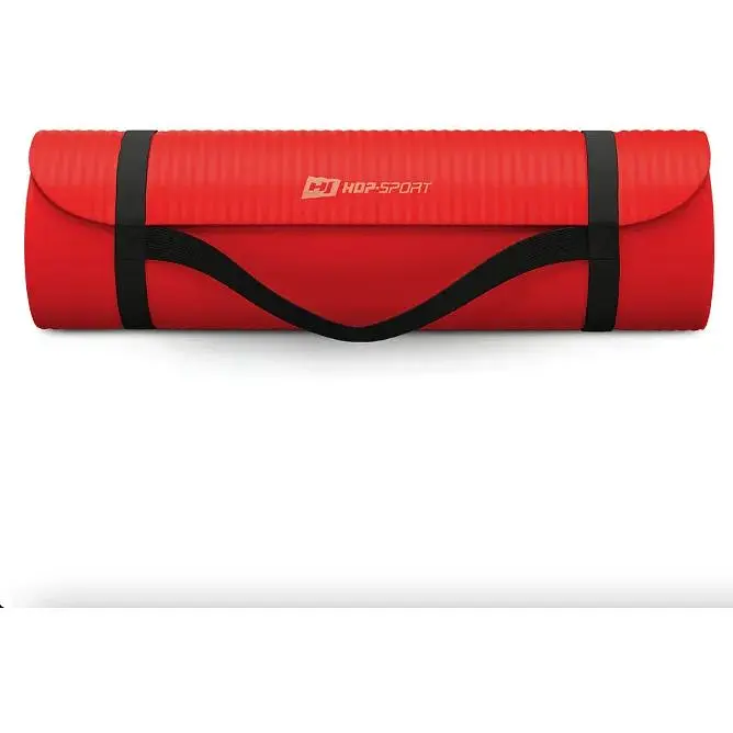 Коврик для йоги Hop-Sport HS-NB020GM NBR 2см ярко-красный - фото 8