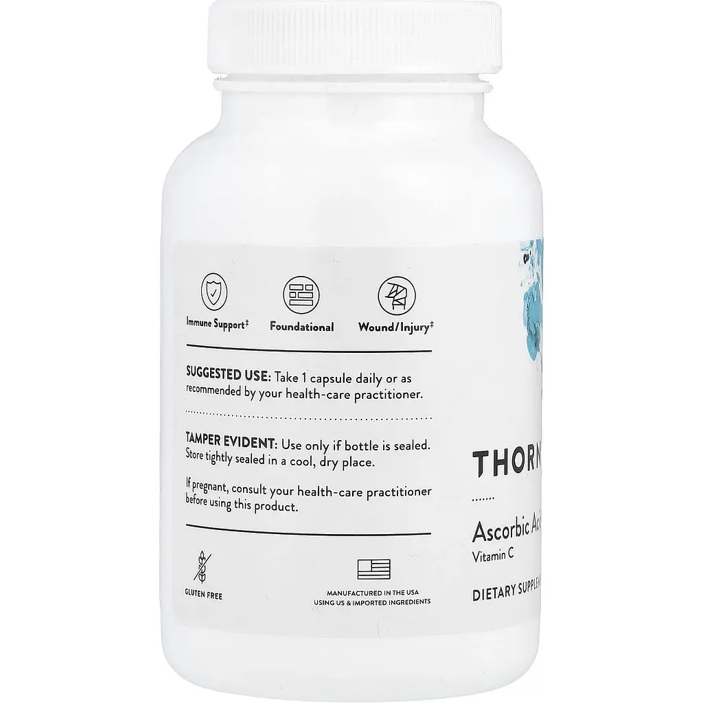 Аскорбиновая кислота Thorne 60 капсул - фото 8
