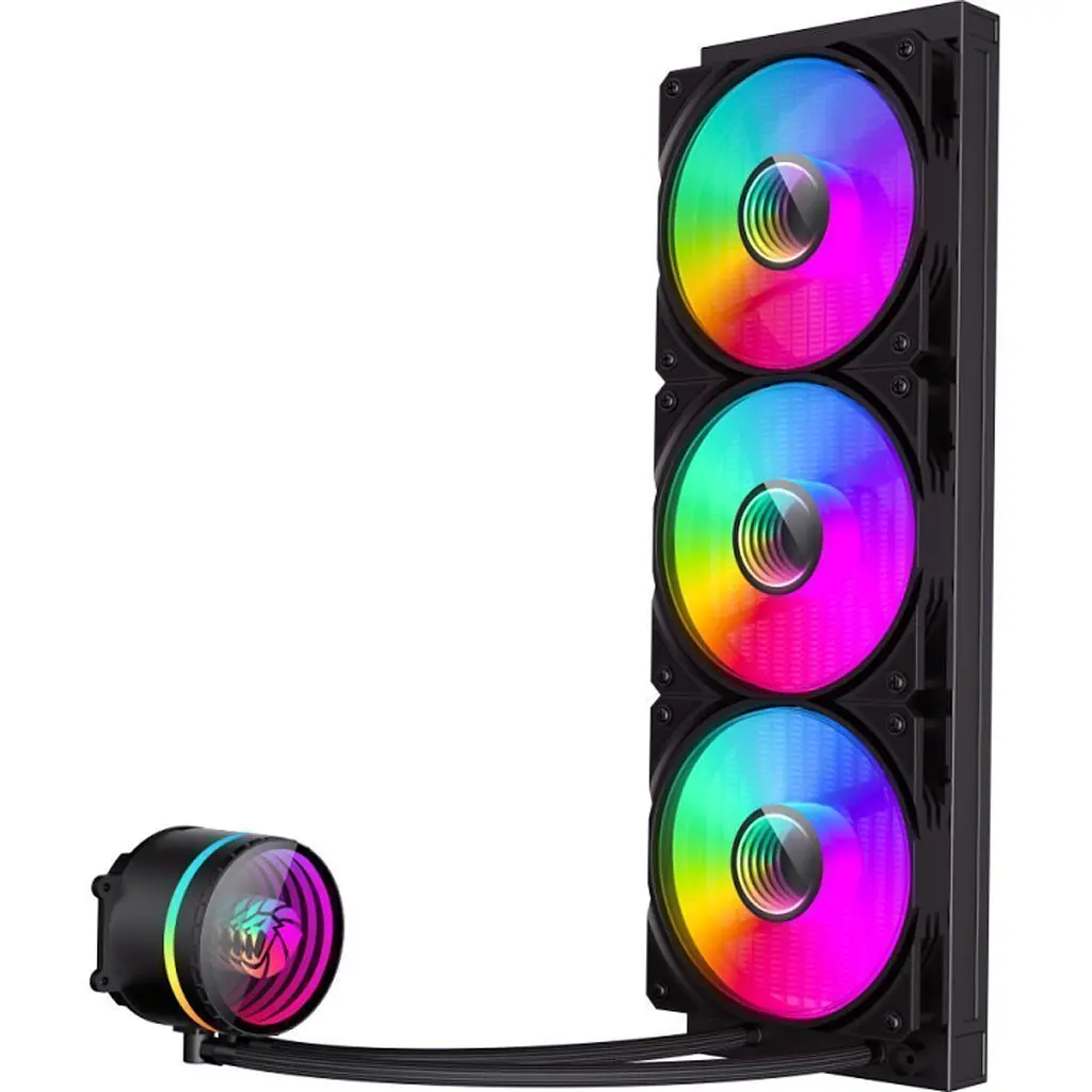Система водяного охолодження GameMax IceBurg 360 Infinity Black [166114] - фото 6
