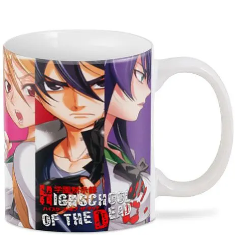 Кружка GeekLand Школа мертвецов Highschool of the Dead CP 03.453 330 мл белая - фото 2