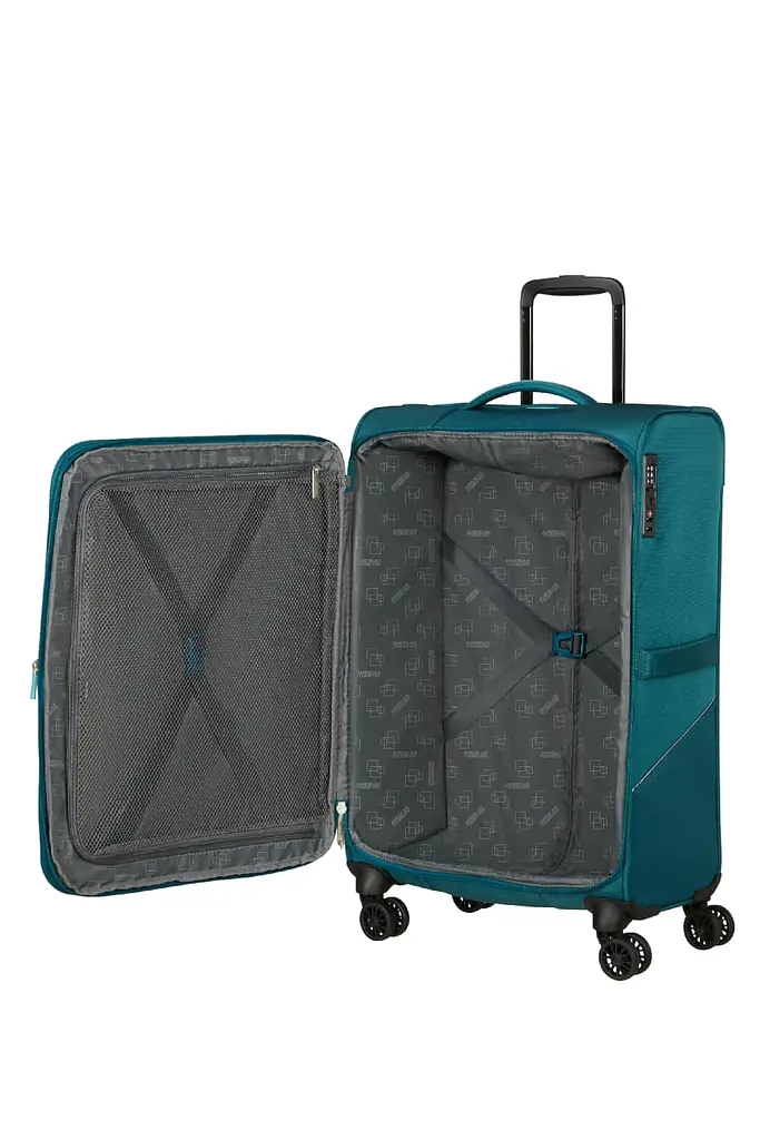 Валіза 69 См American Tourister SUMMERRIDE TOTALLY TEAL 69x43x29(32) ME7*51005 - фото 2