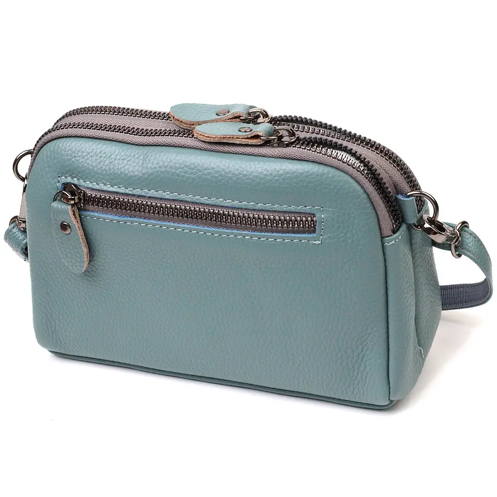 Жіночий шкіряний клатч Vintage 19х12х7 см sum0022687 - фото 2