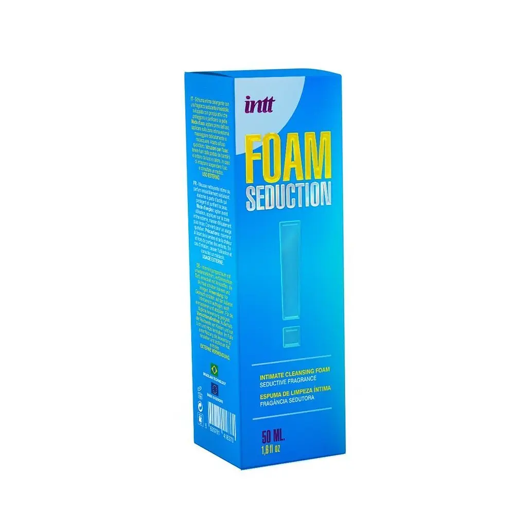 Очищаюча пінка для тіла Intt Foam Seduction, 50 мл - фото 3