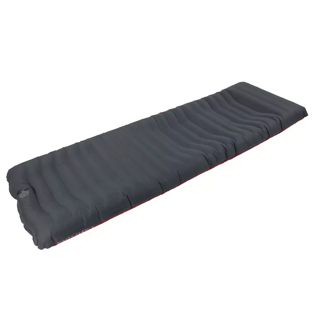 Килимок надувний Bo-Camp Laticuda Ergonomic Gold 191x60x14 cm Grey/Red (3107105) - фото 2