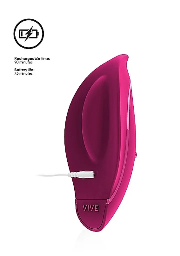 Вібратор Vive Minu Lay On 8.5 см (рожевий) - фото 14