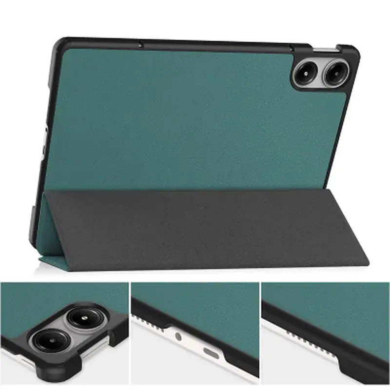 Чохол до планшета BeCover Smart Case Xiaomi Poco Pad / Poco Pad M1 (12.1") Dark Green (711561) - фото 5
