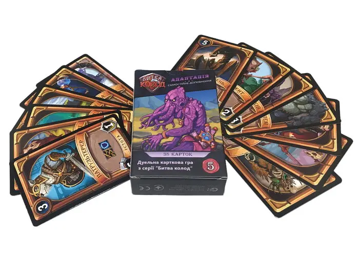 Настольная игра Games 7 Days Битва Колод. Выпуск 5: Адаптация (Clash of Decks: Deliquescence) (укр.) + уникальное промо! (БК005) - фото 3