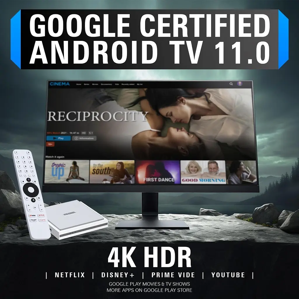 Смарт-ТВ-приставка MECOOL KM2 Plus Deluxe - фото 3