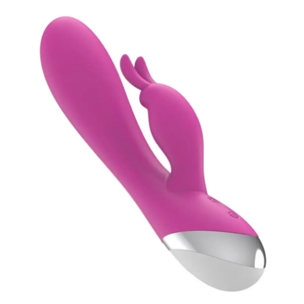 Вибратор-кролик A-GUSTO AG-002 19.5 см (розовый) - фото 6