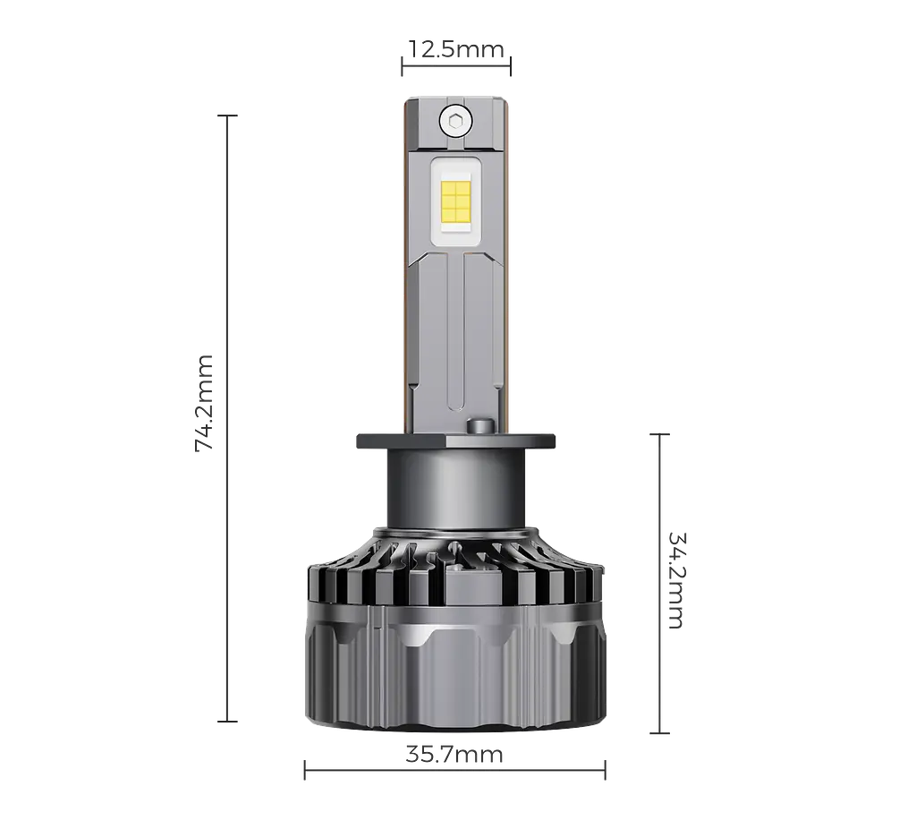 Комплект світлодіодних ламп Infolight M1 H1 55W - фото 4