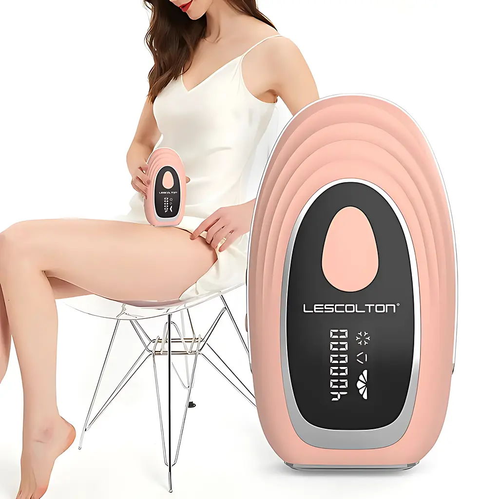 Фотоепілятор із охолодженням IPL Lescolton LS-T116 (Рожевий) - фото 2
