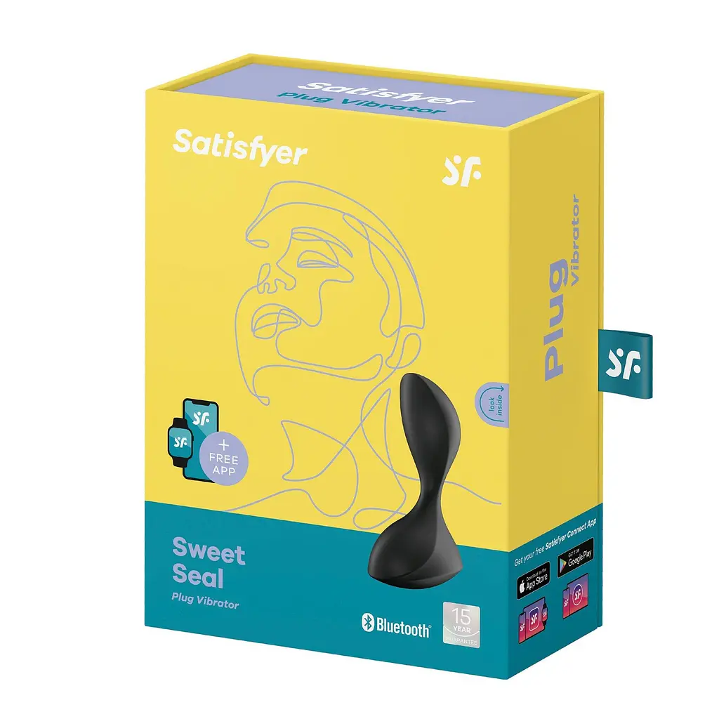 Анальна пробка з вібрацією Satisfyer Sweet Seal 11.2 см (чорний) - фото 3