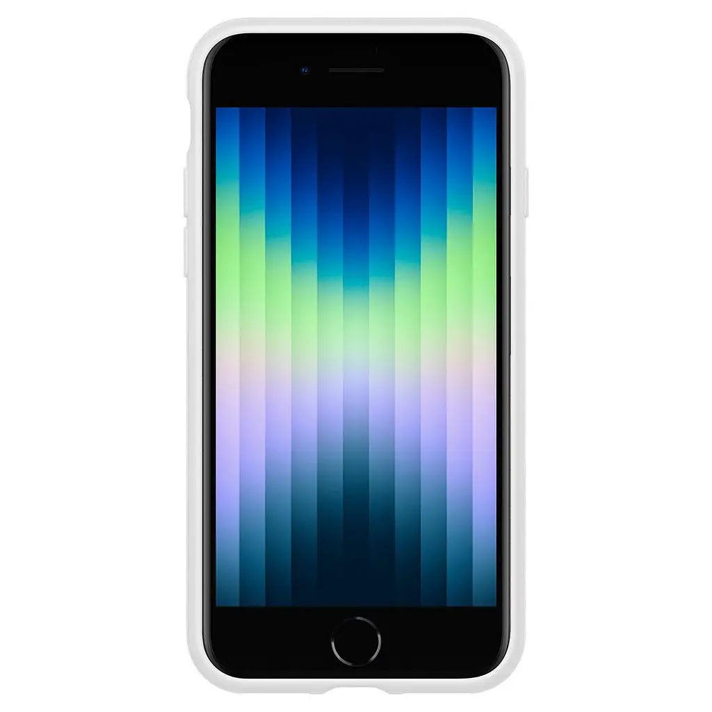 Чохол протиударний силіконовий Spigen Silicone Fit для iPhone 7/8/SE 2020/2022 White - фото 3