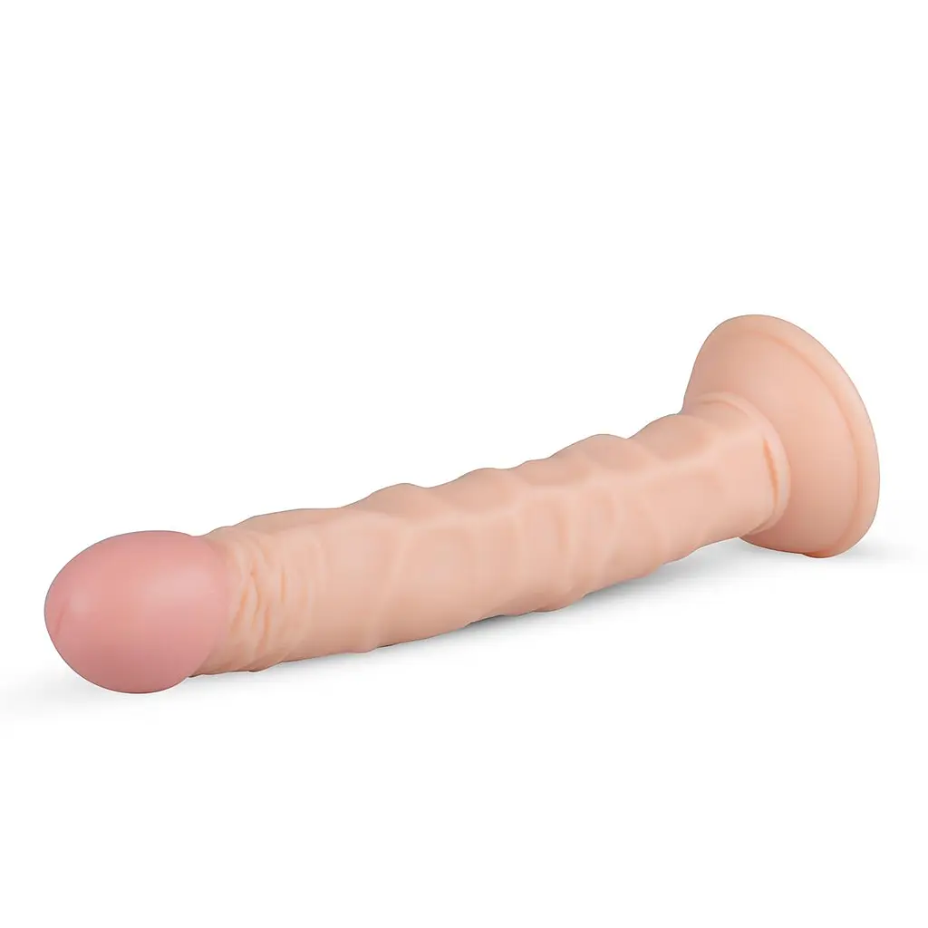 Фалоімітатор Real Fantasy Scott Realistic Dildo 25 см тілесний - фото 3