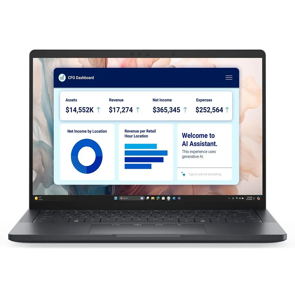 Ноутбук Dell Pro 13 Premium PA13250,2560 x 1600,268V 8 C/8 T,2.2 GHz - 5.0 GHz,32 GB LPDDR5X - фото 4