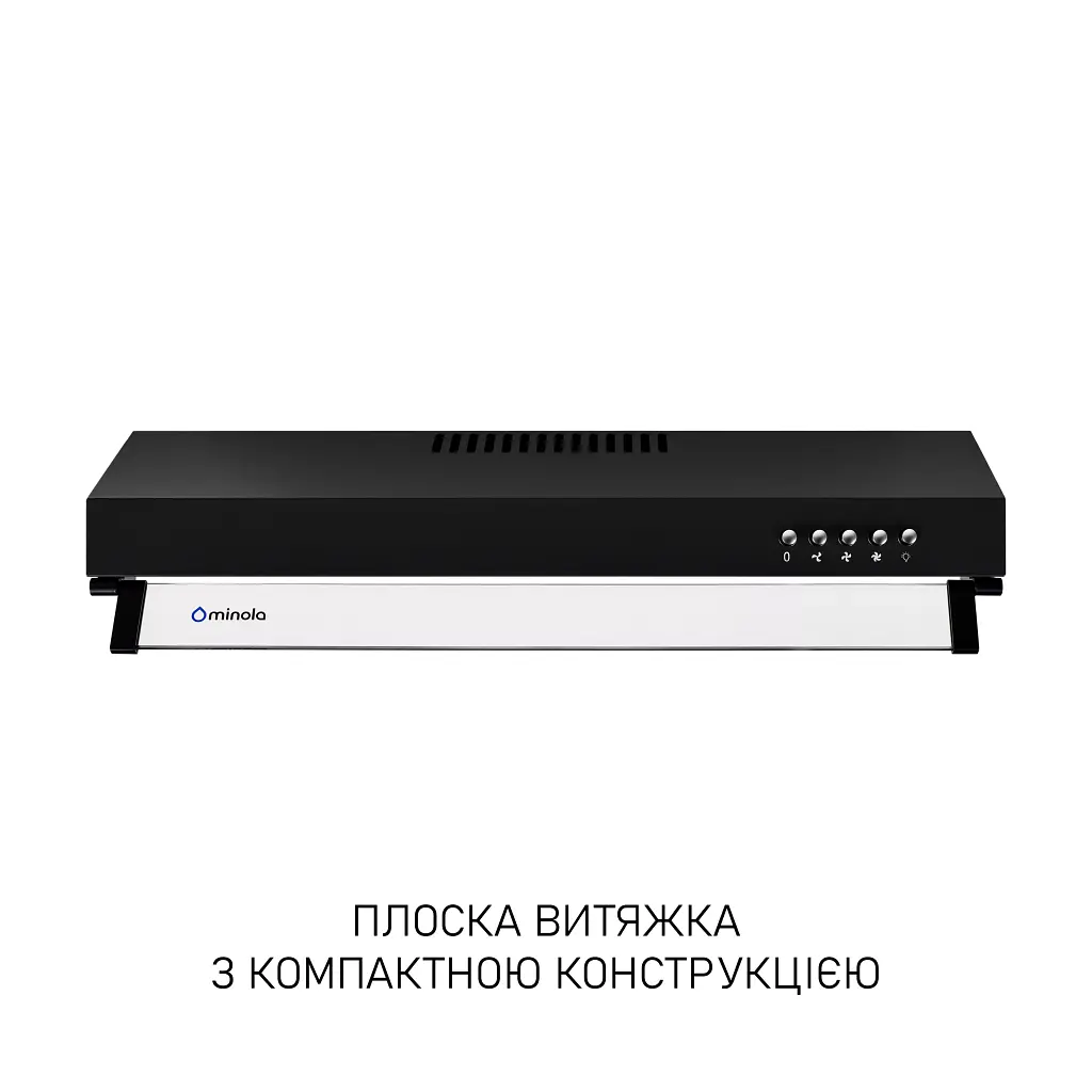 Витяжка плоска Minola HPL 522 BL - фото 2
