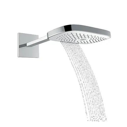 Верхній душ Hansgrohe Raindance Select E 300 3jet з тримачем хром білий 26468400, Хром - фото 2