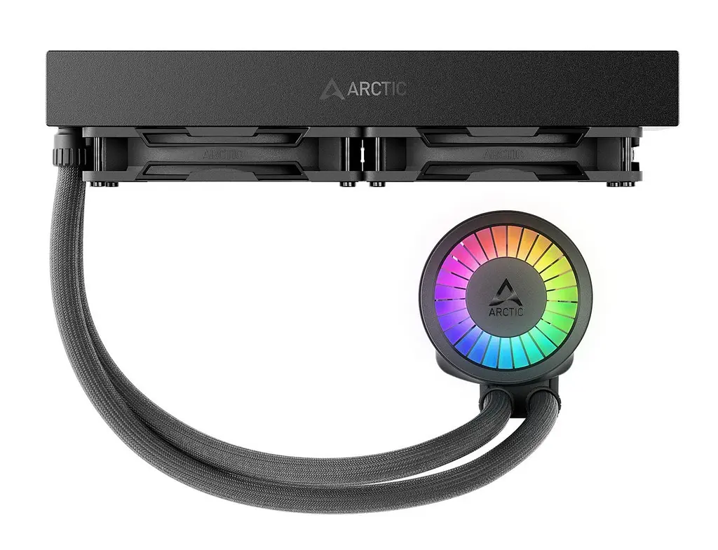 Система водяного охолодження Arctic Liquid Freezer III Pro 280 A-RGB Black (ACFRE00183A) - фото 3