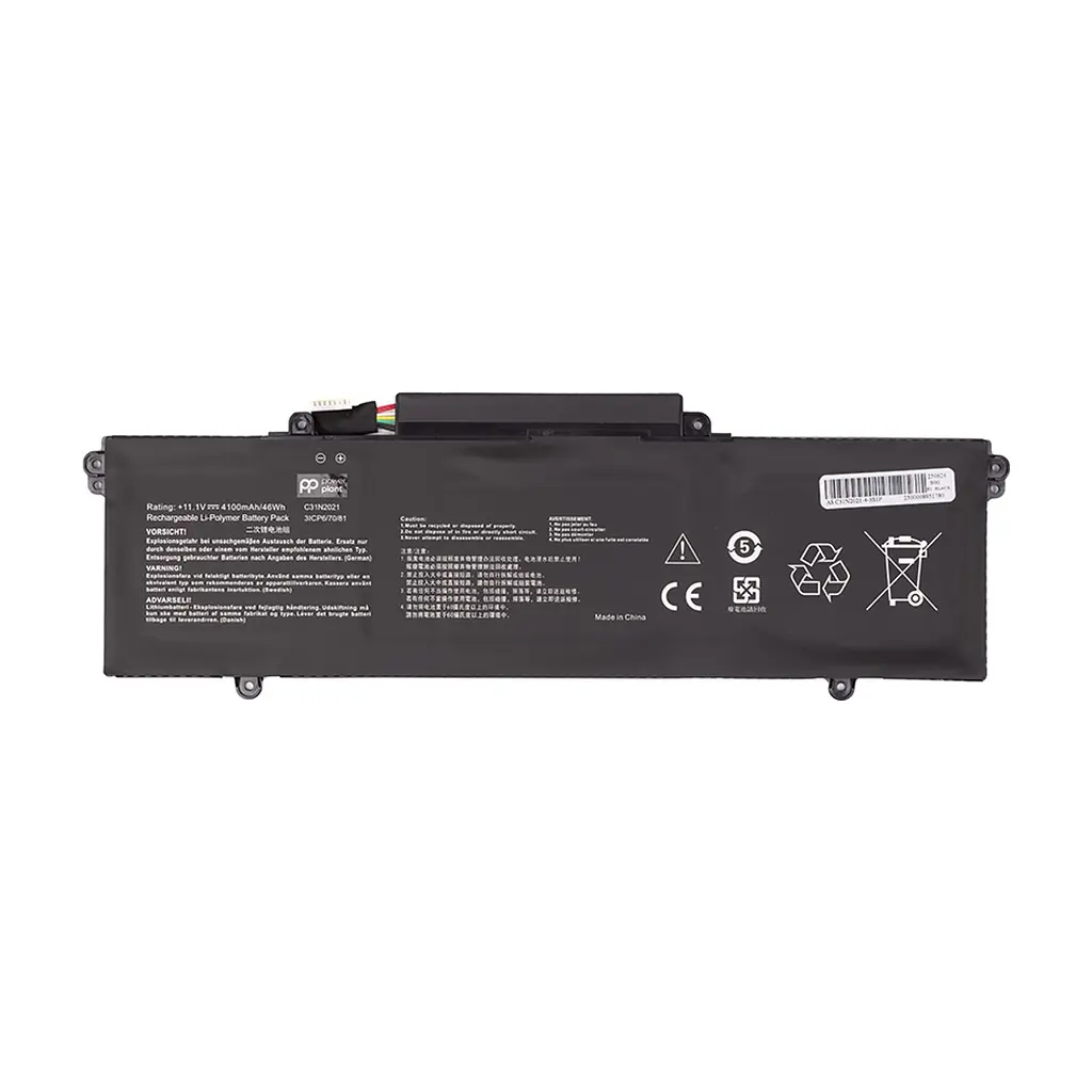 Акумулятор до ноутбука ASUS Zenbook 14 Flip OLED (C31N2021) 11.1V 4100mAh PowerPlant (NB432325)