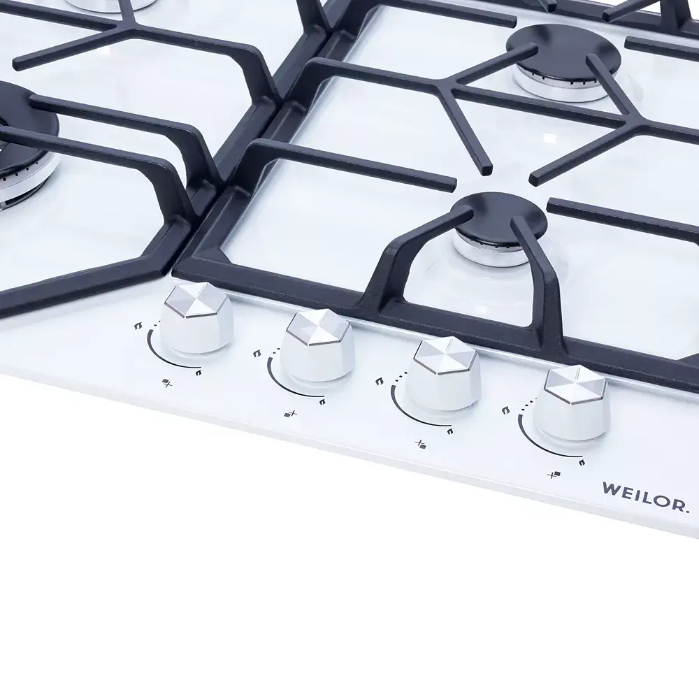 Поверхность газовая на металле Weilor GM W 604 WH - фото 4