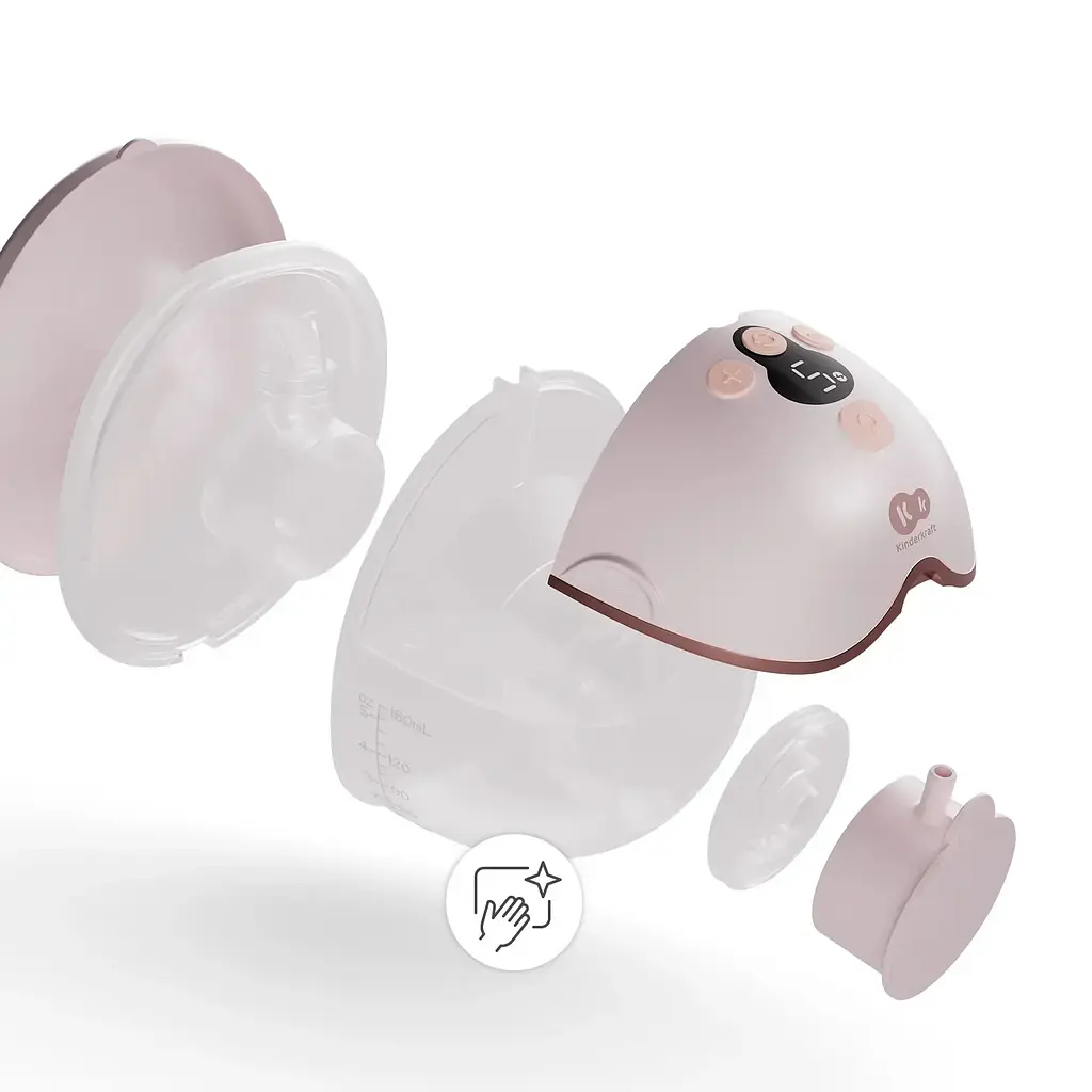 Електричний молоковідсмоктувач Kinderkraft MamaFlow Pink (KEMAFL00PNK0000) - фото 4