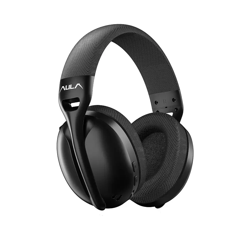 Наушники Aula S6 беспроводной headset 3 in 1 Black (6948391235554) Bluetooth 2.4 ГГц USB Type-C - фото 3