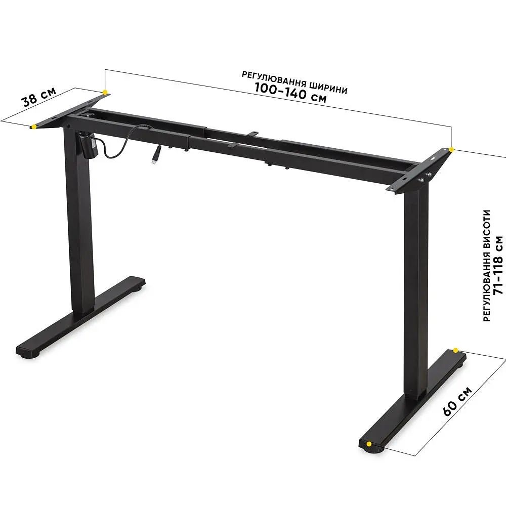 Каркас Mealux Powerframe Lite Black ( BS-10 Black) - фото 3